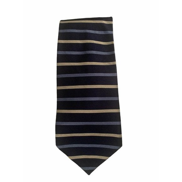 Brooks Brothers Other - BROOKS BROTHERS Mkers Blue/Silver Striped Silk Tie